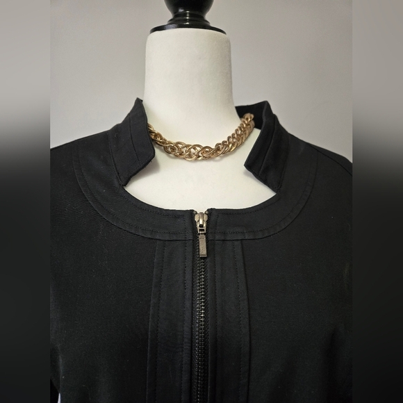 RUNWAY NEW YORK  Black Jacket. Size XL- Fits Small - Picture 3 of 13